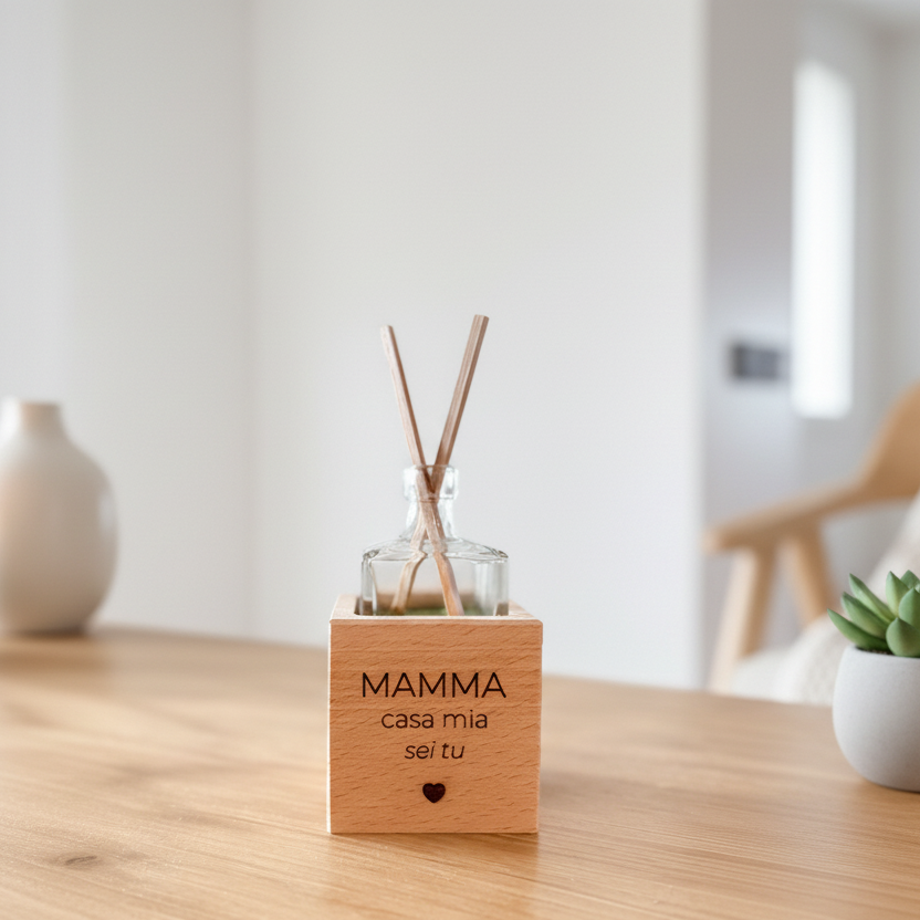 Profumatore in Legno Personalizzato con Dedica