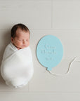 Set 13 Milestone Card Neonato Palloncino 3D - Targhette Primi Mesi Personalizzate con Nome, Regalo Nascita