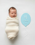 Set 13 Milestone Card Neonato Palloncino 3D - Targhette Primi Mesi Personalizzate con Nome, Regalo Nascita