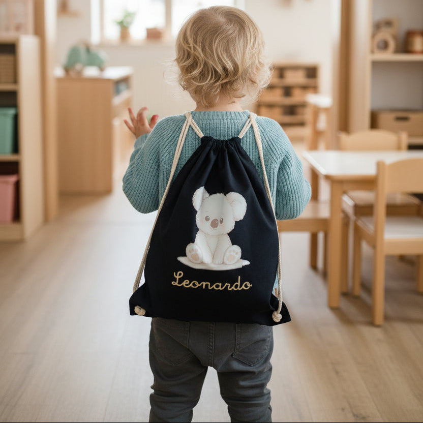 Sacca asilo koala bambini 