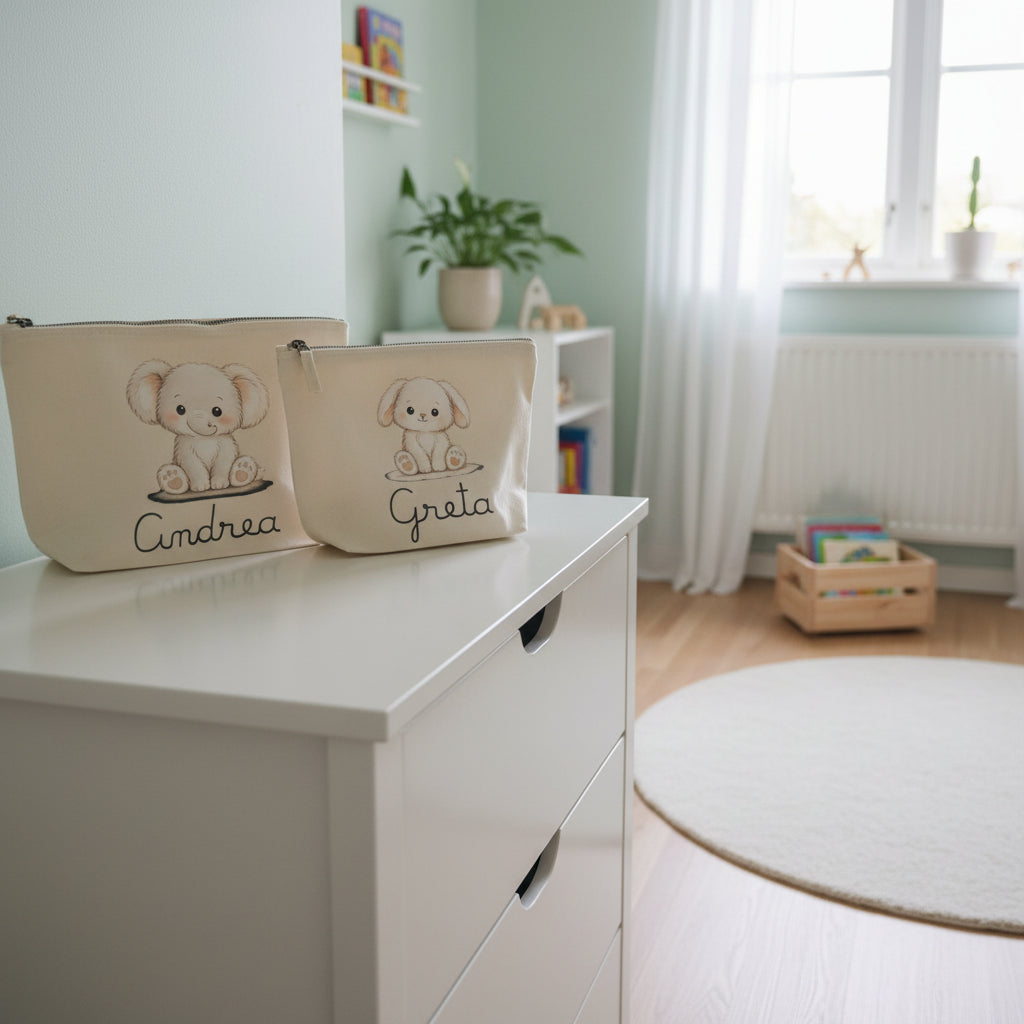 pochette sopra un como per bambini