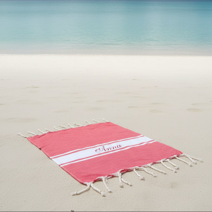 telo mare fouta rosso